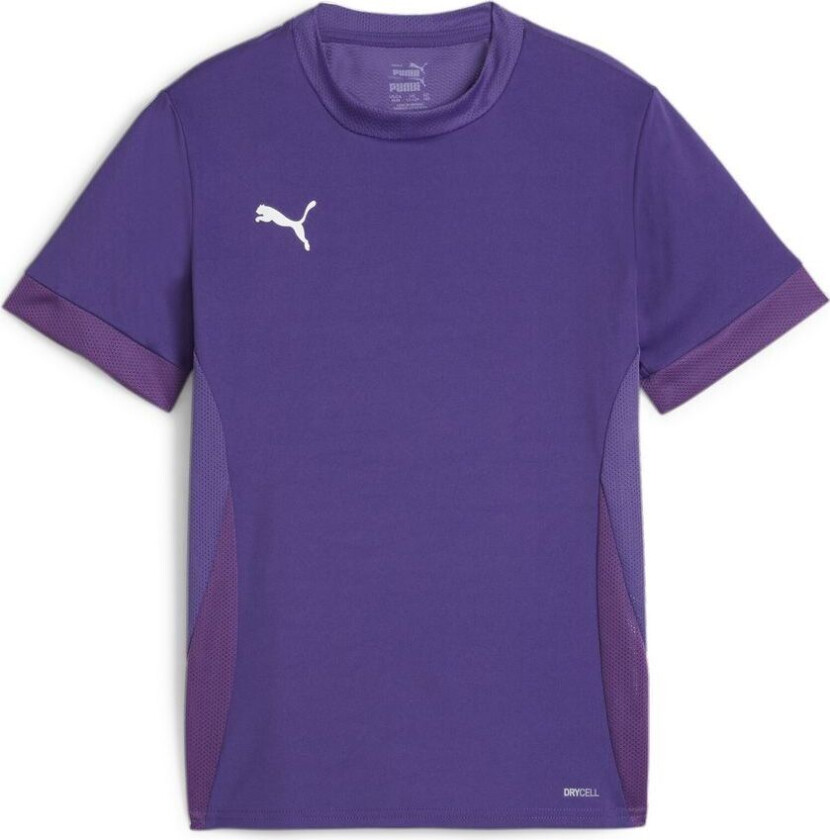 Trenings T-skjorte Teamgoal - Team Violet/ White Barn, størrelse 128 cm
