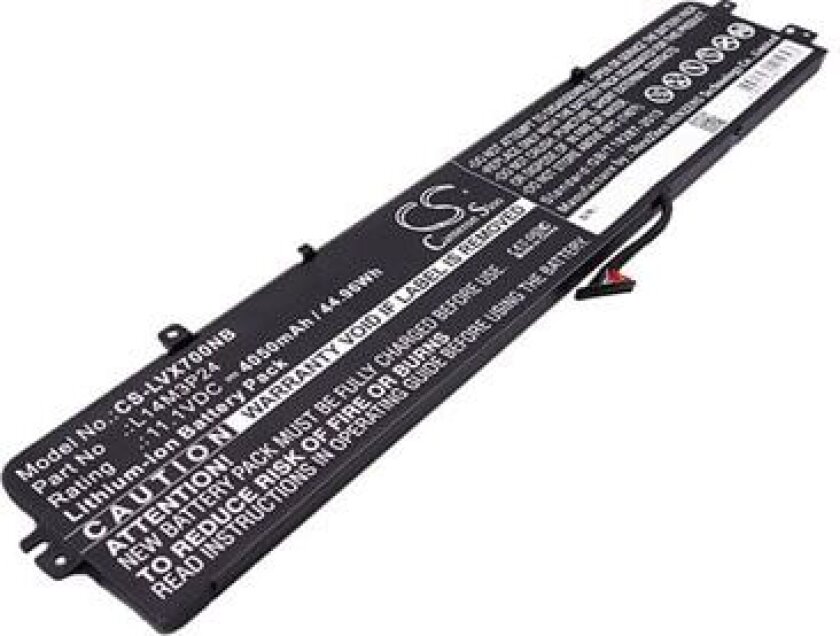 Batteri til bærbar PC for Lenovo Ideapad xiaoxin 700, Ideapad 700 og andre.