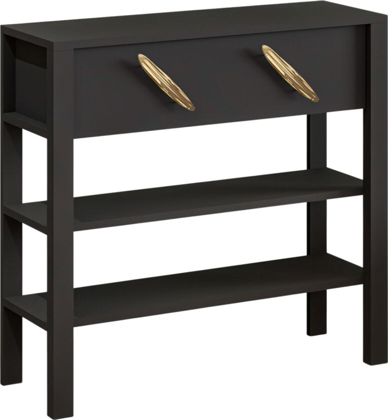 Relon Kommode 90x85x30 cm - Antrasitt