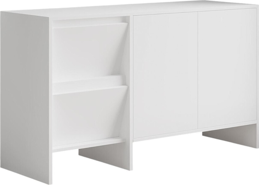 Crala Konsoll 130x81,8x44 cm - Hvit
