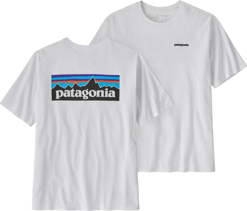 P-6 Logo Responsibili-Tee Herre Whi/White XL