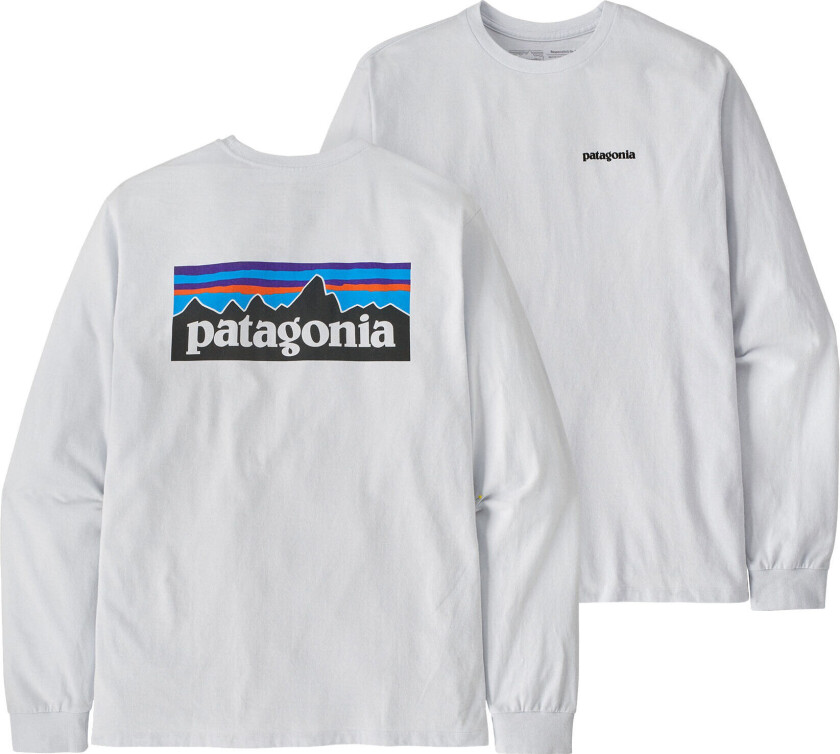 L/s P-6 Logo Responsibili-Tee Herre Whi/White XL