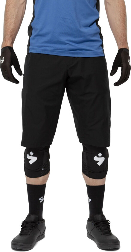 Hunter Slashed Shorts Herre Black L