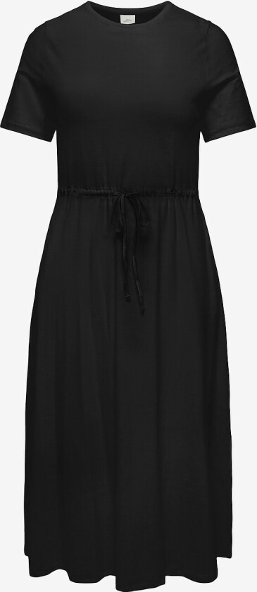 Maxikjole carBloom S/S Maxi - Svart