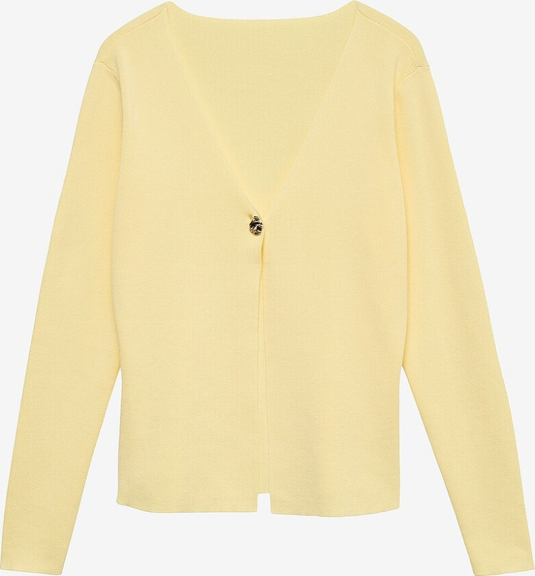 Kardigan vmHailey LS Knit Jrs Exp - Gul