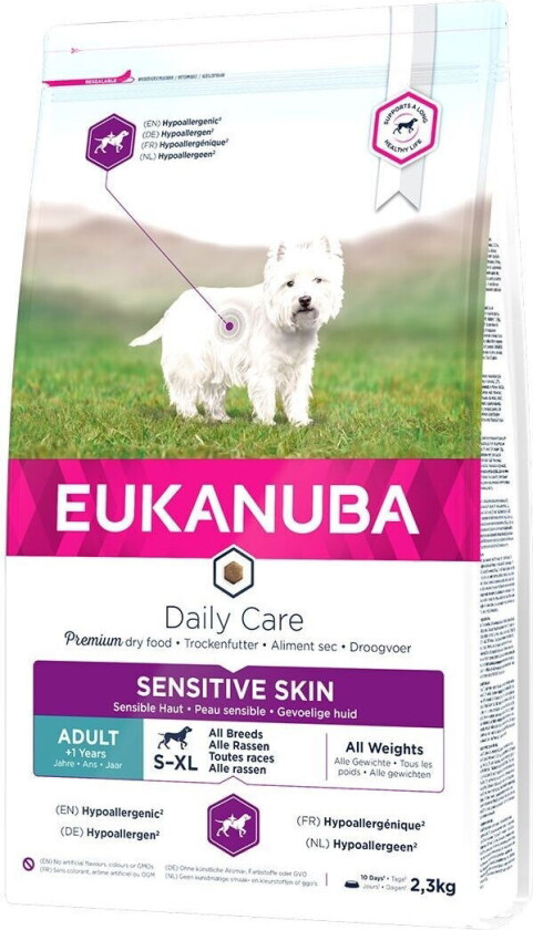 Dog Daily Care Adult Sensitive Skin All Breeds