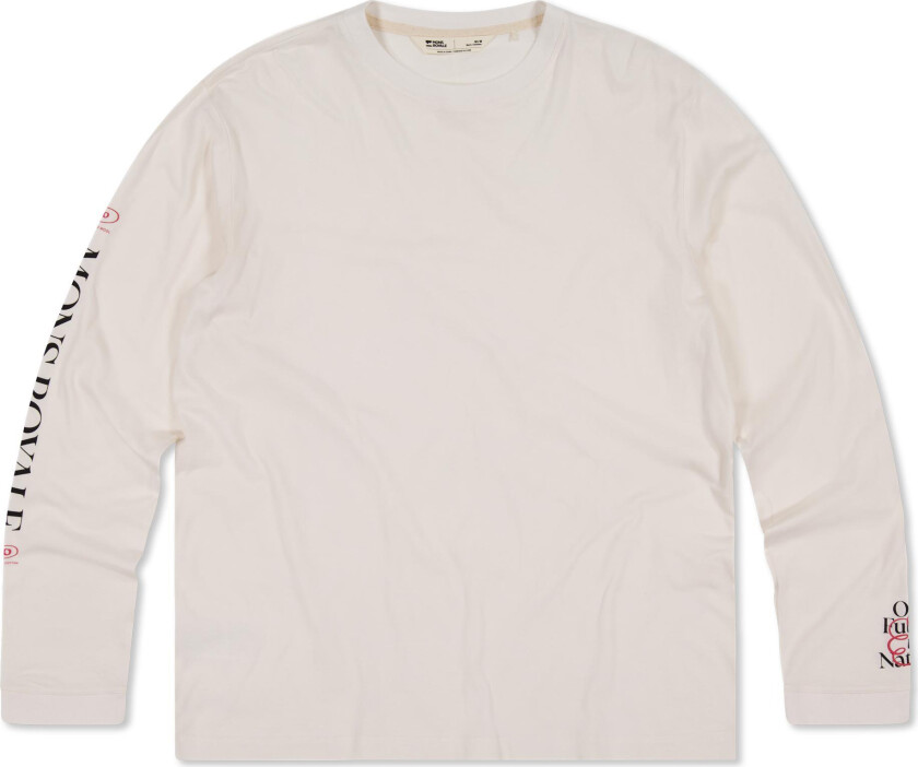 Men's Yonder Merino Organic Cotton Long Sleeve Vintage White