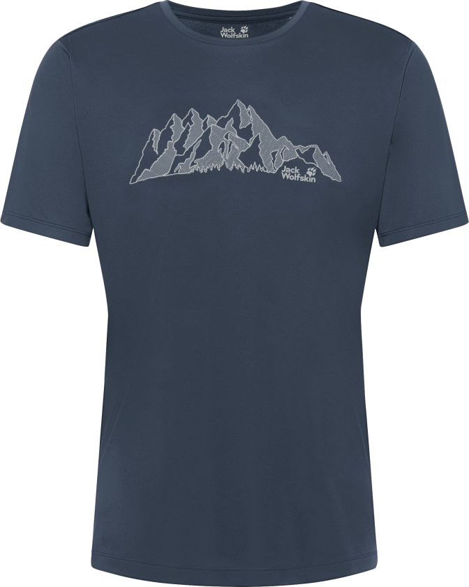 Men's Peak Graphic T New Mountain Midnight Sky