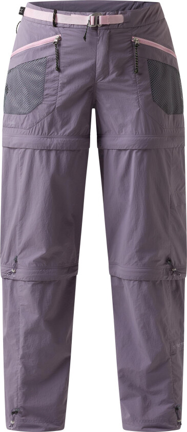 Women's Solis Zip Off Pant Purple Fog