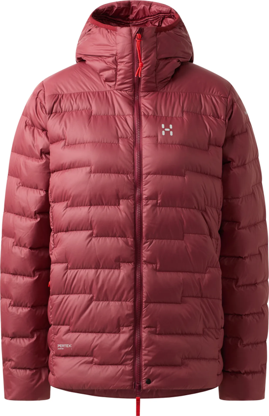 Women's Roc Flash Down Hood Carmine Red