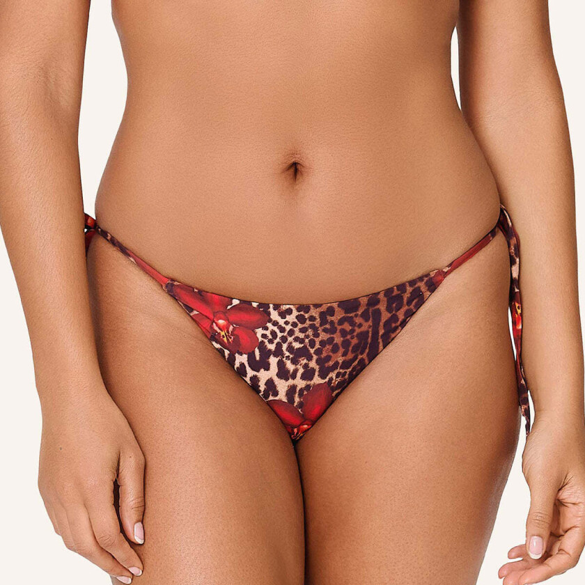 Leopard Flower Shine brazilian bikinitruse, leopard, Størrelse: 42, Kvinner
