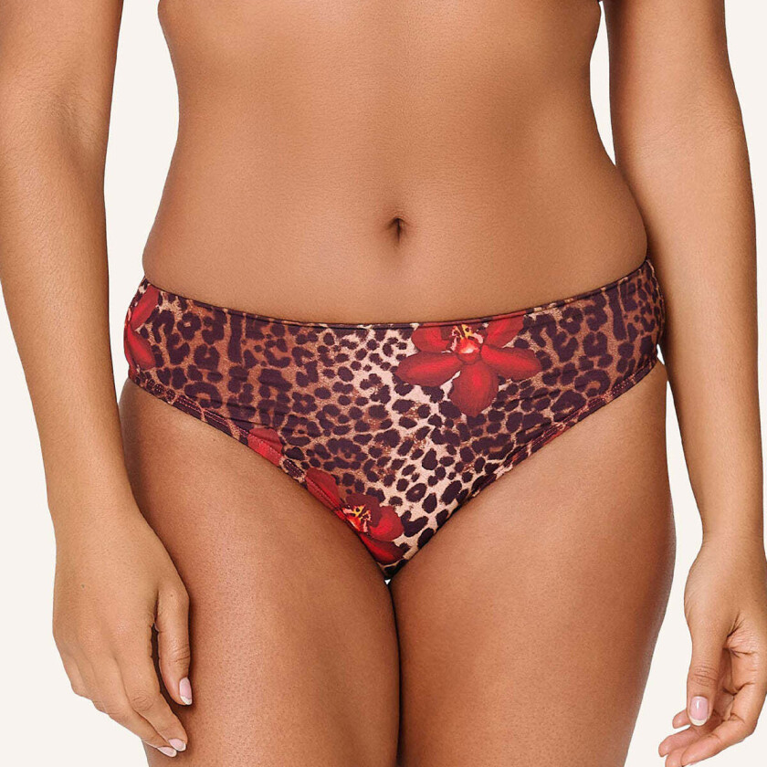 Leopard Flower Shine tai bikinitruse, leopard, Størrelse: 36, Kvinner
