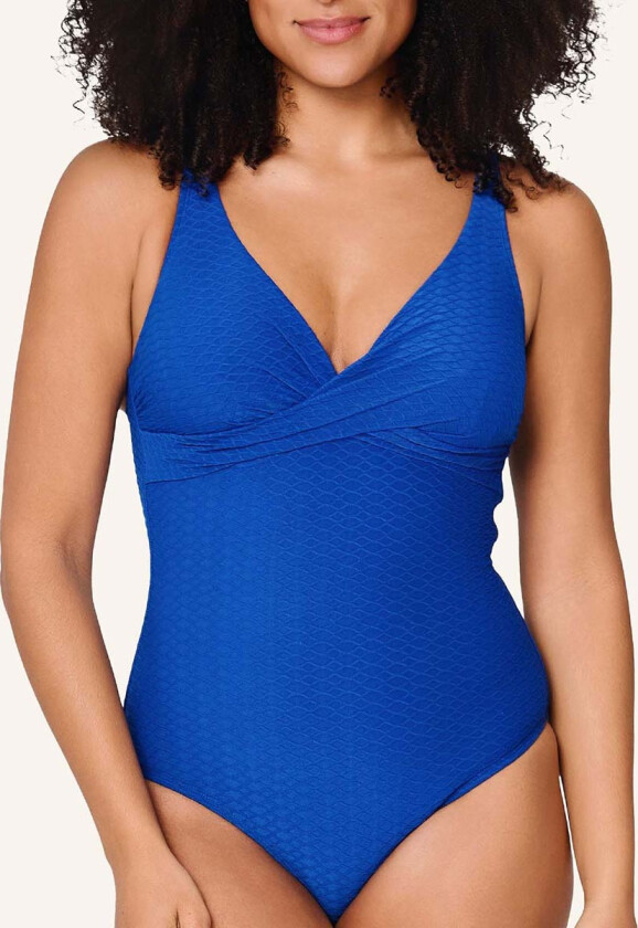 Blue Crush badedrakt med bøyle, blå, Størrelse: 38F, Kvinner