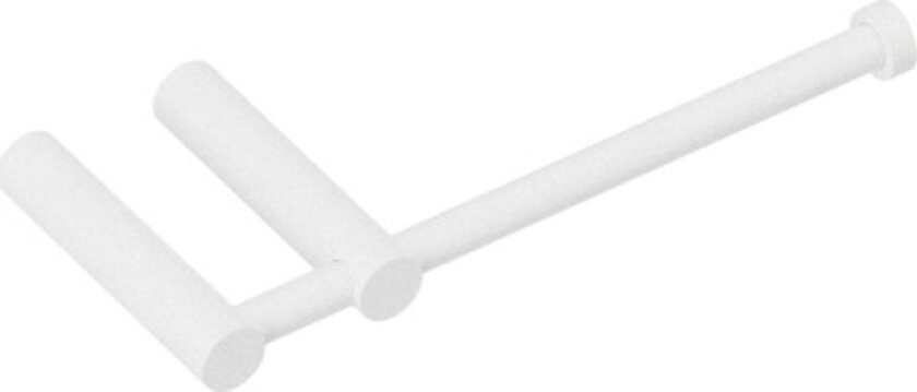 Logic dorullholder, matt hvit