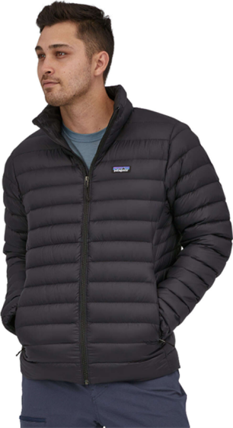 Down Sweater Herre M Black