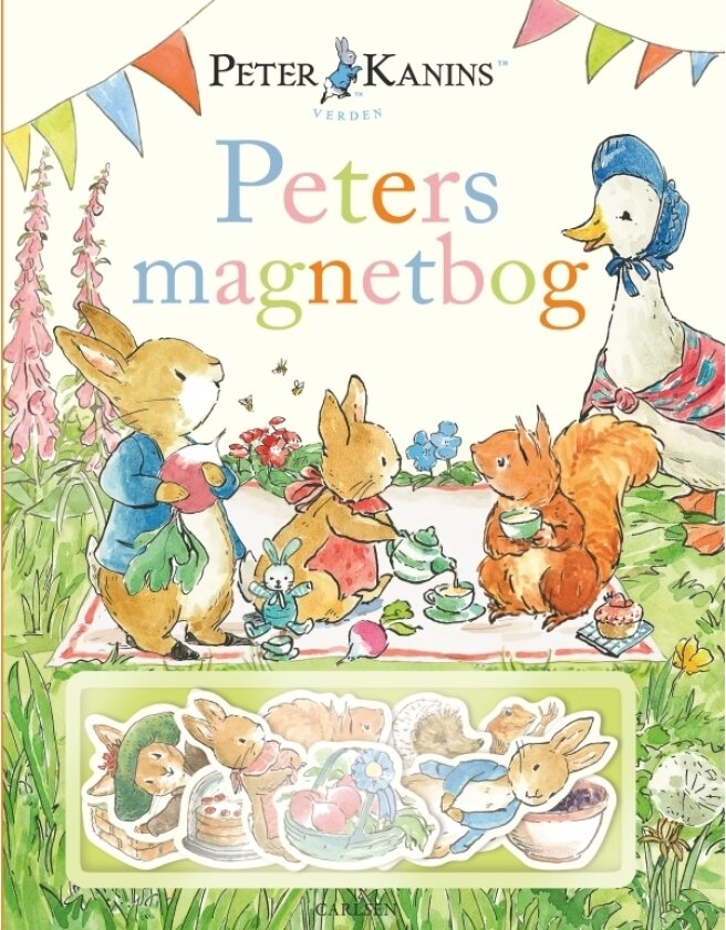 Peter Kanin - Peters magnetbok | Beatrix Potter | Språk: Dansk