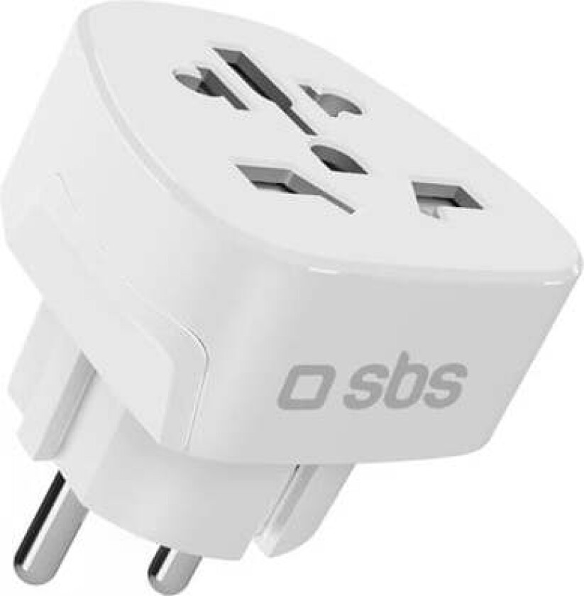 Shucko/EU Travel Adapter - Universal - White