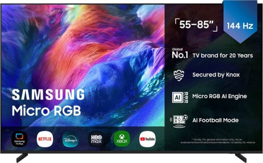 65" R87H Micro RGB 4K Smart TV (2026)