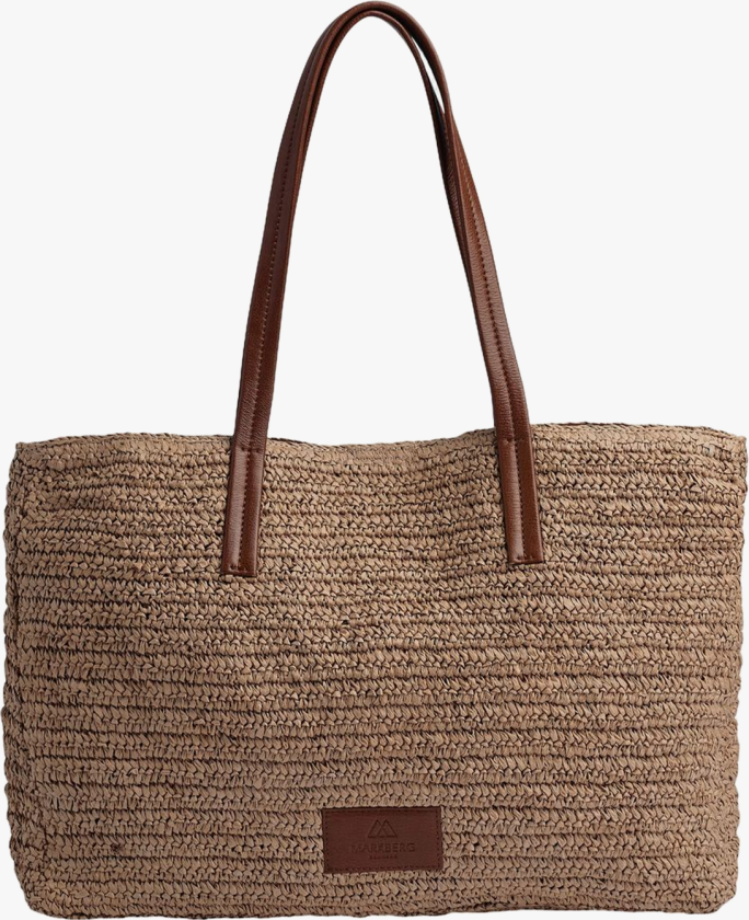 AvaniMBG Shopper Raffia - Beige - Dame - Vesker