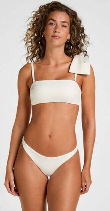 Highleg Bikinibukse Como Hvit