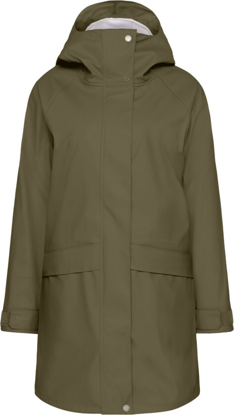 Elly, Regnjakke, Dame, FOG GREEN