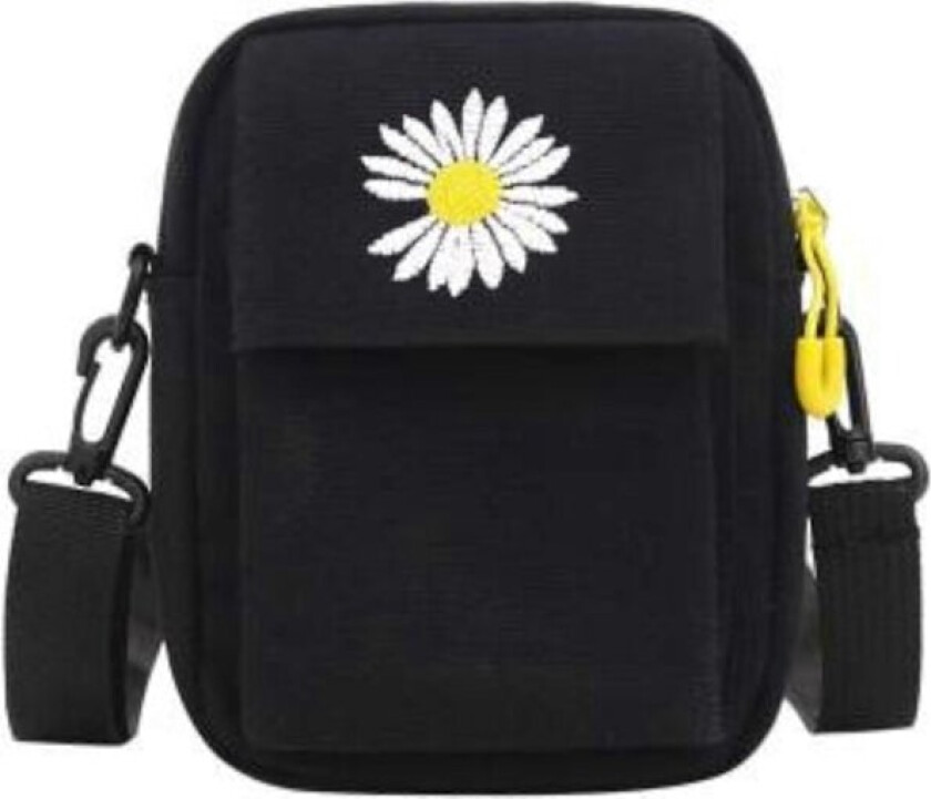 Liten nylon crossbody-veske for kvinner, mobiltelefon, lommebok, briller, kort og nøkler. Veske for kvinner, tenåringer og jenter