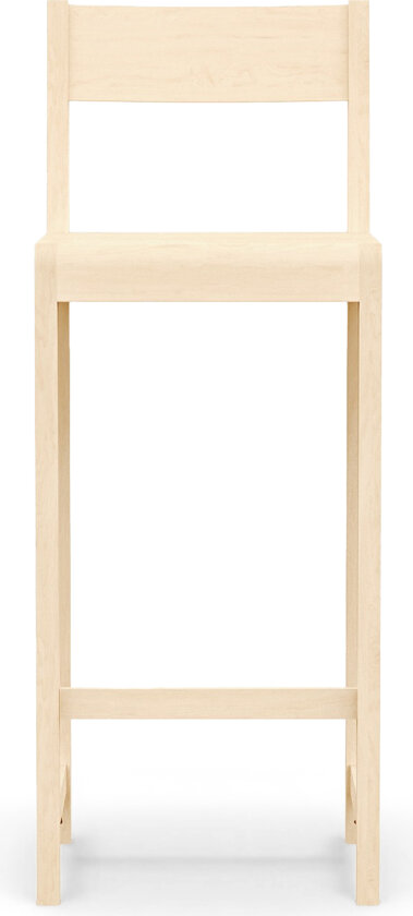Bar Chair 01 – Natural Birch – H76 - Barstoler - Studio - Tre farget - Tre