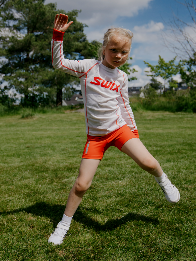Bilde av Roadline Half Tights Junior - Rød - Barn - Shorts