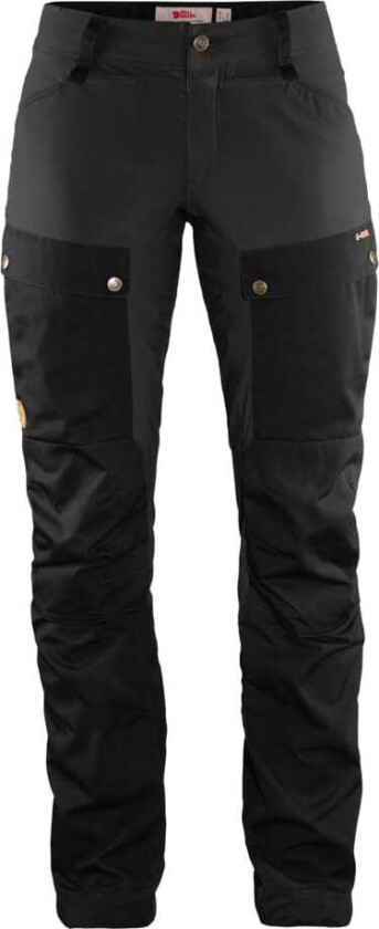 Bilde av Keb Trousers Curved, Dame Black 38