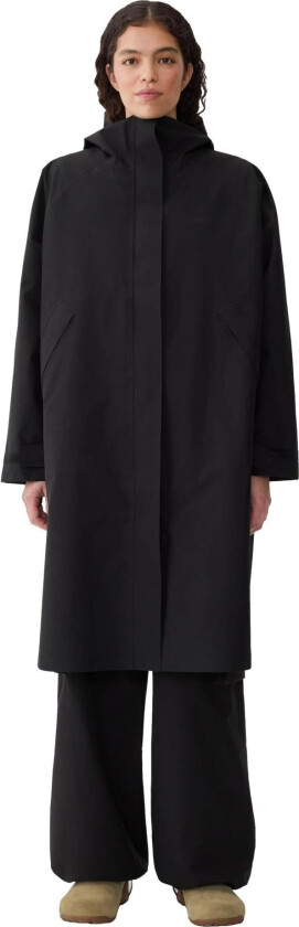 Vangen Coat Black Jakke Sort Sort M