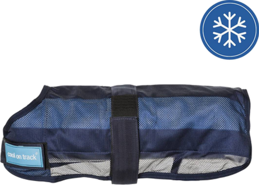 Bilde av Cool On Track Kjølebag Blå 40 cm - Hund - Hundepleie & kosttilskudd - Kjølematter - Back on Track