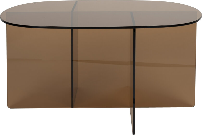 ZUIVER sofabord Linea brunt