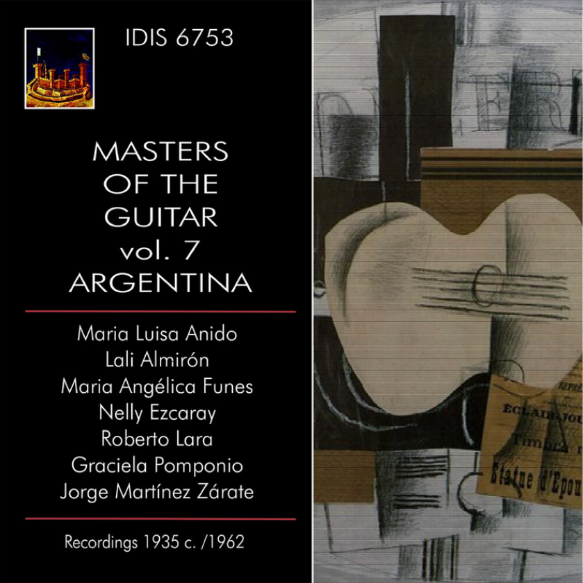 Maria Luisa Anido, Isaac Albenitz Master Of The Guitar Vol. 7 Argentina CD
