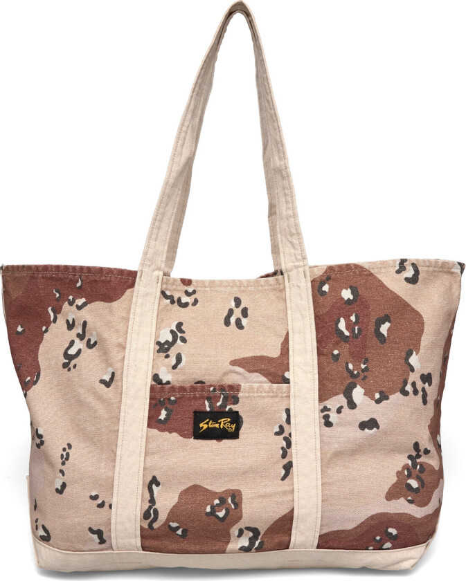 Big Tote - Choc Chip Camo Canvas - Multi/patterned - ONE SIZE