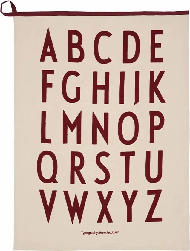 Premium Classic Tea Towel - Burgundy - 50X70CM