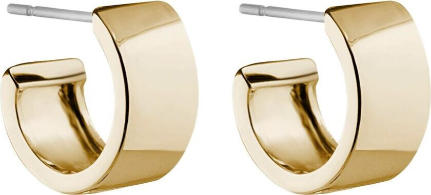 Snö of Sweden Carrie Small Earring Plain Gold 13mm