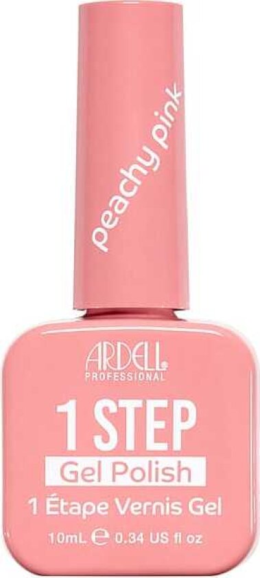 1 Step Gel Polish Peachy Pink