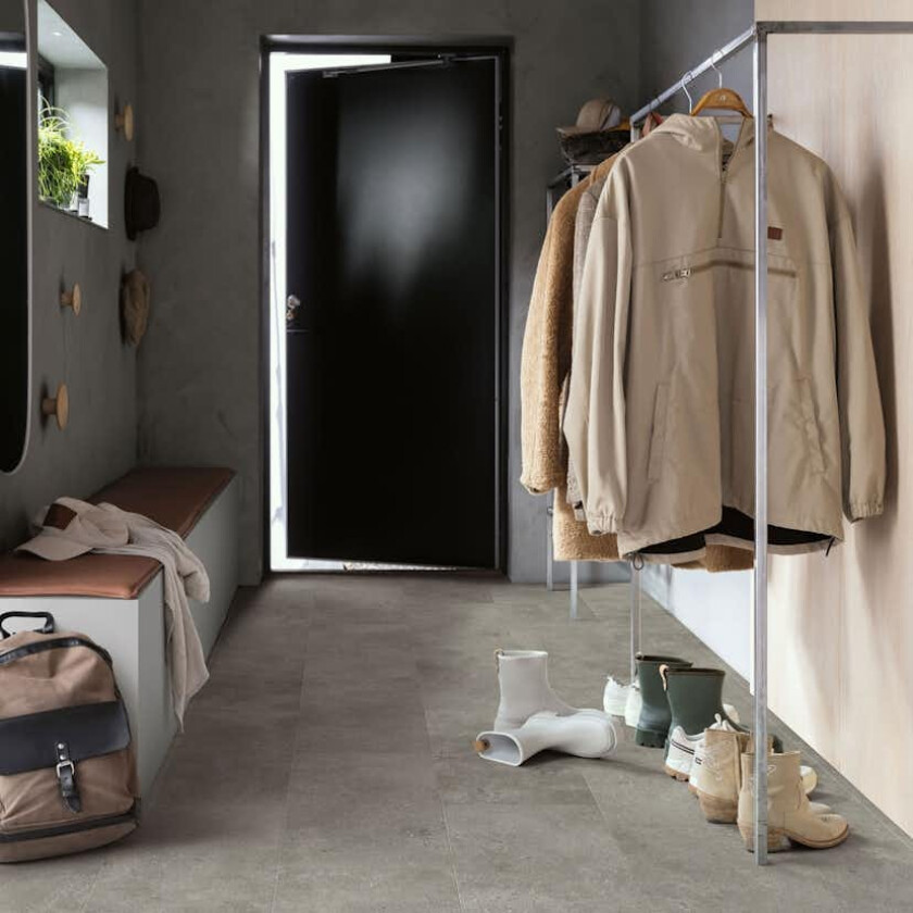 Vinylgulv Pergo Viskan Pad Pro Grey Gritty Stone