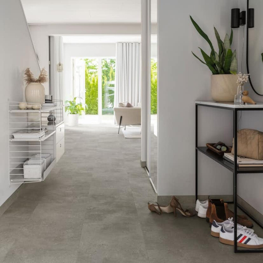 Vinylgulv Pergo Isefjord Pad Pro Grey Gritty Stone