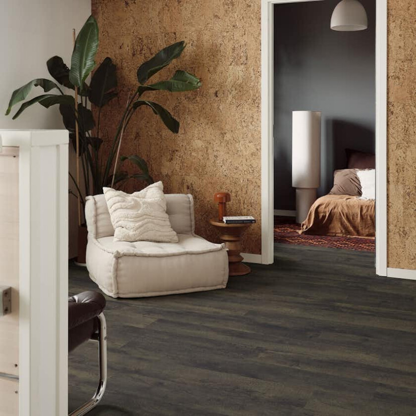 Vinylgulv Pergo Glomma Pad Pro Dark Cottage Oak