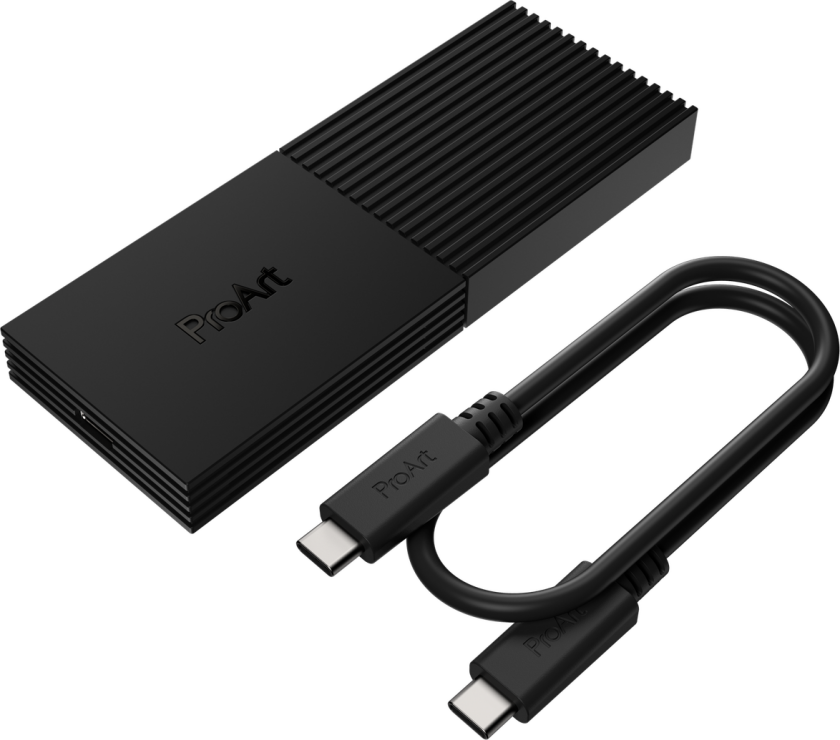 Bilde av ProArt PA40SU SSD Enclosure Black - USB4 Type-C (40Gbps) NVMe 2280/2230 M-Key