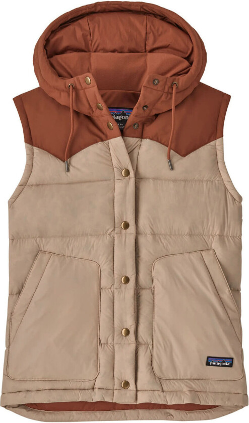 Bivy Hooded Vest Dame Oar Tan S