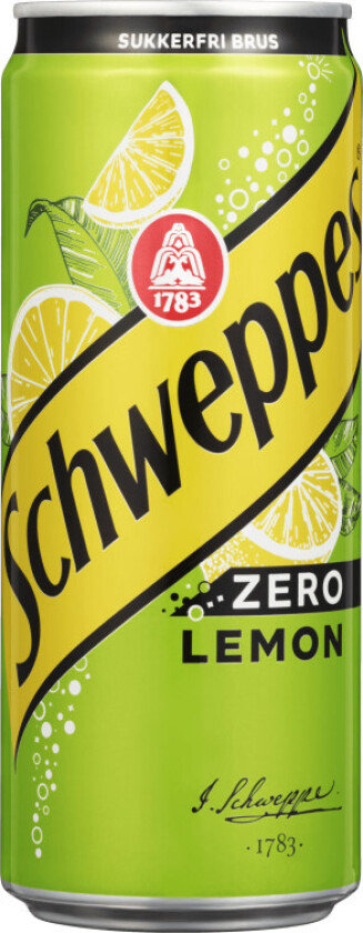 Lemon Zero 0,33L - tørsteslukker som nytes rett fra boksen