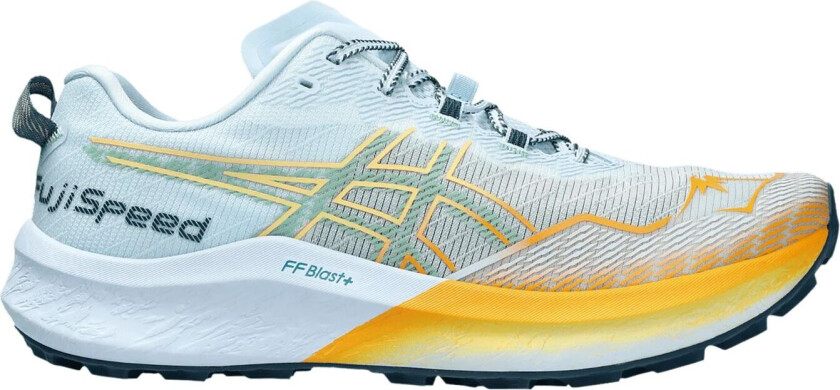 Asics Fuji Speed 2, løpesko, herre Light Blue/dark Mint