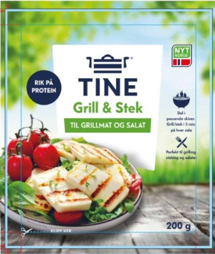 Grill & Stek ® Grill & Stek har en ny og bedre smak, og et nytt design. Med en rund og mild smak er Grill & Stek et allsidig produkt som passer perfekt som grillmat, burger, i wrap og salat.
