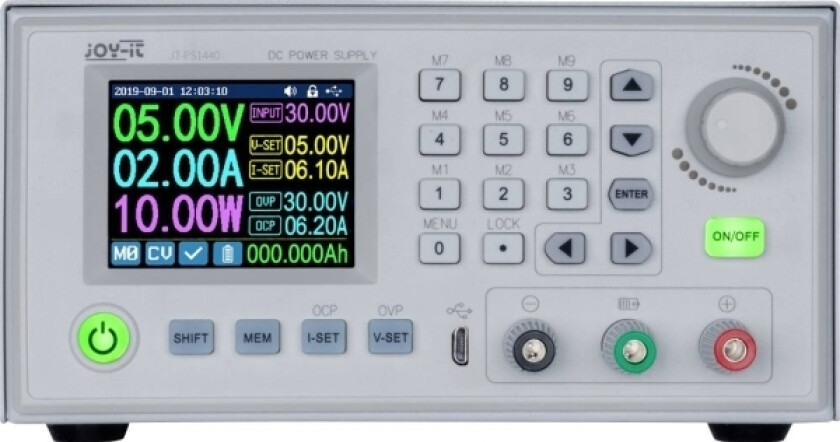 PS1440-C-PRO-RS485 Laboratoriestrømforsyning, justerbar 0 - 60 V 0 - 24 A 1440 W 1 x RS485 fjernstyrbar, programmerbar, (PS1440-C-PRO-RS485)
