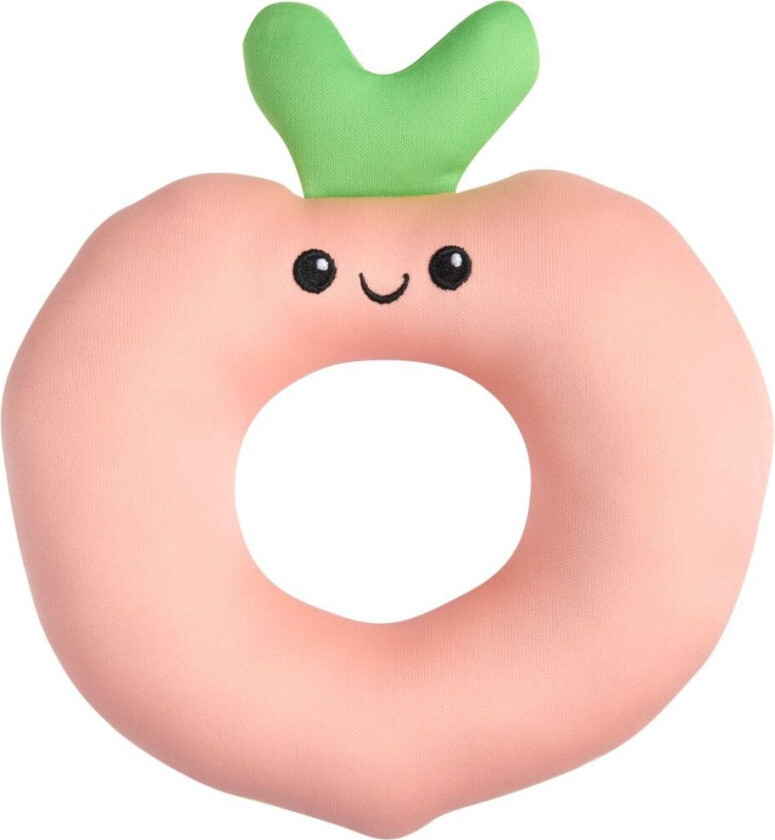 Hot Summer Flytende Hundleke Ring Fersken 19 cm
