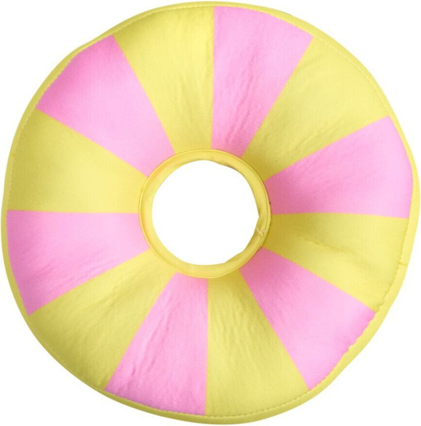 Hot Summer Flytende Hundleke Ring Rosa/Gul 19 cm