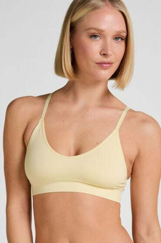 Dide Triangel-bralette Gul