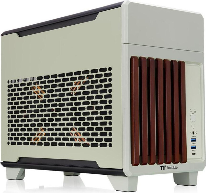 TR100 WS Mini Tower (matcha grønn) Mini ITX, stål, PSU SFX/SFX-L